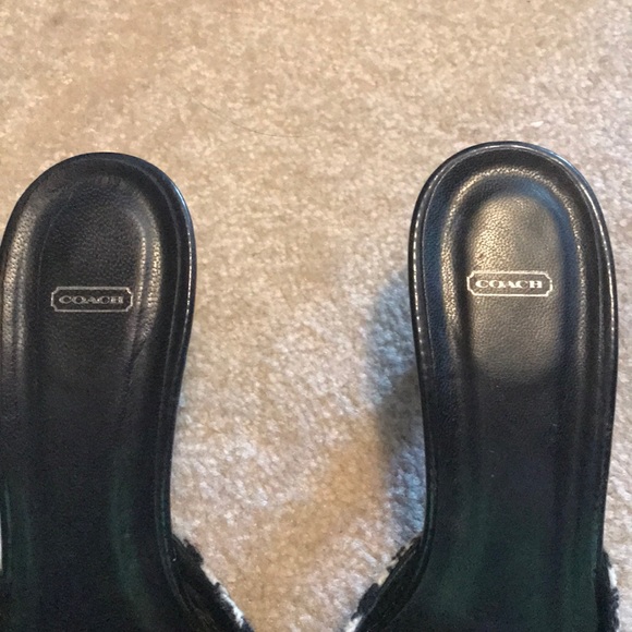 Coach tweed mules - Picture 5 of 6